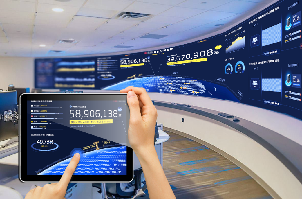 你知道嗎？原來(lái)數(shù)據(jù)可視化大屏的作用這么大...